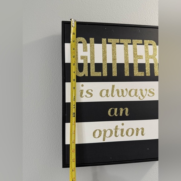 Glitter Always an Option Frame 🖼️ - Picture 4 of 4